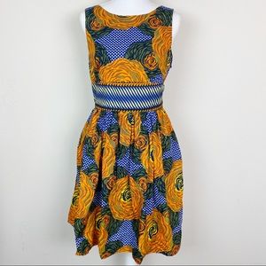 Mille Collins Anthropologie Floral Moonrise Dress